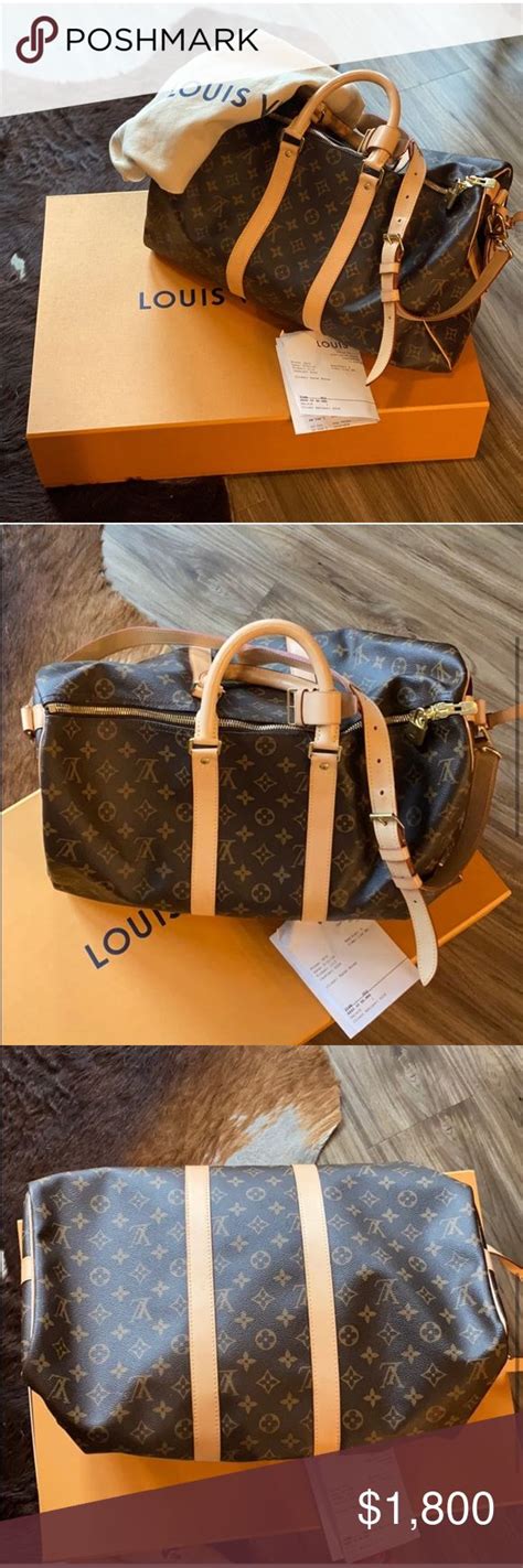 louis vuitton keepall recipet